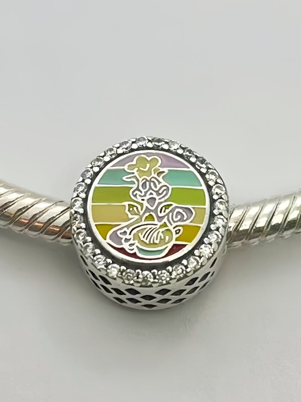 Pandora Food & Wine Festival Disney Charm With Gift Box